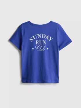 7–15 år | T-shirt med grafisk motiv og korte ærmer
