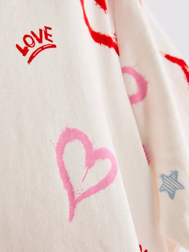 7–15 år | T-shirt med print