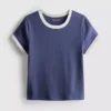 7-15 år | T-shirt med ringer-krave