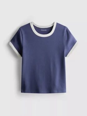 7-15 år | T-shirt med ringer-krave