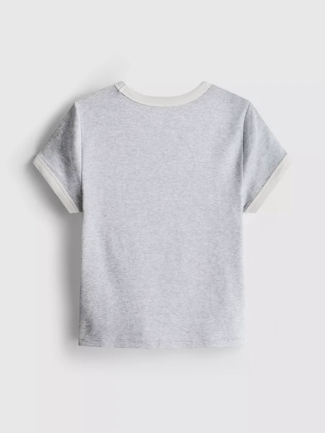 7-15 år | T-shirt med ringer-krave