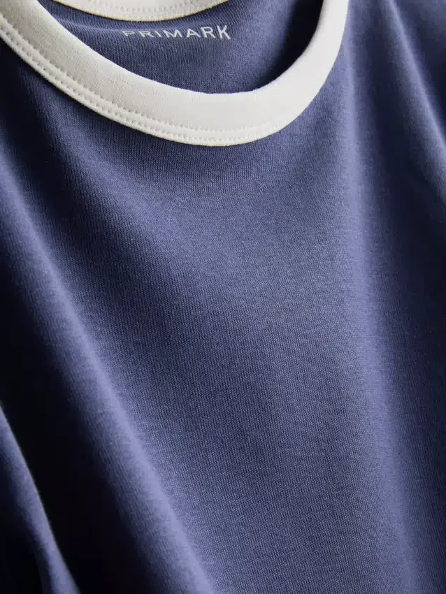 7-15 år | T-shirt med ringer-krave