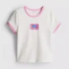 7-15 år | T-shirt med ringer-krave
