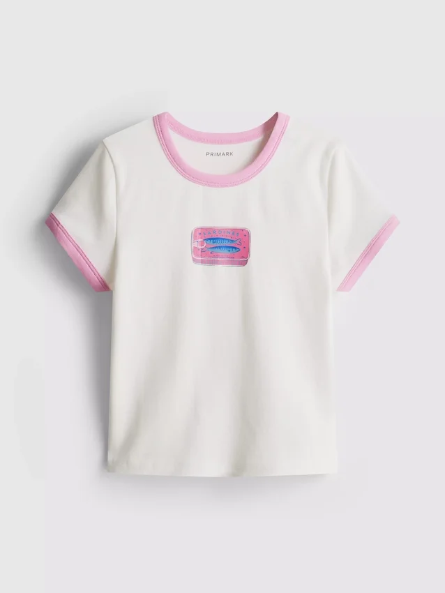 7-15 år | T-shirt med ringer-krave