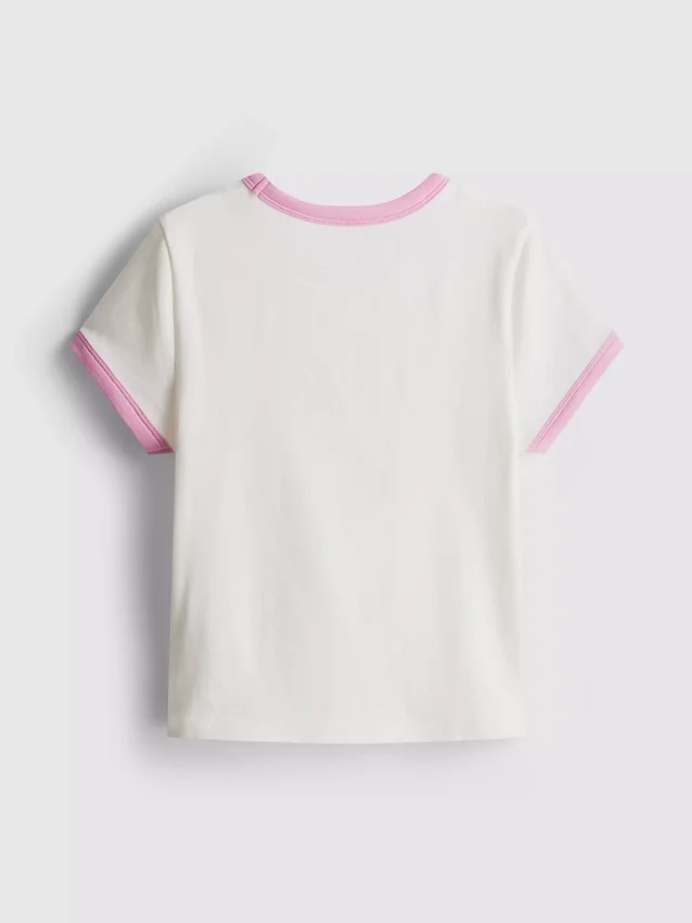 7-15 år | T-shirt med ringer-krave