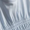 7-15 år | T-shirt med rynket peplum