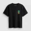 7-15 år | T-shirt med struktureret blomstergrafik