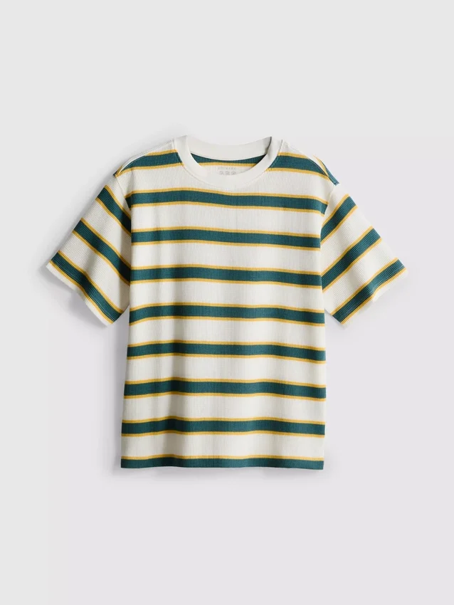 7–15 år | T-shirt med vaffelstruktur