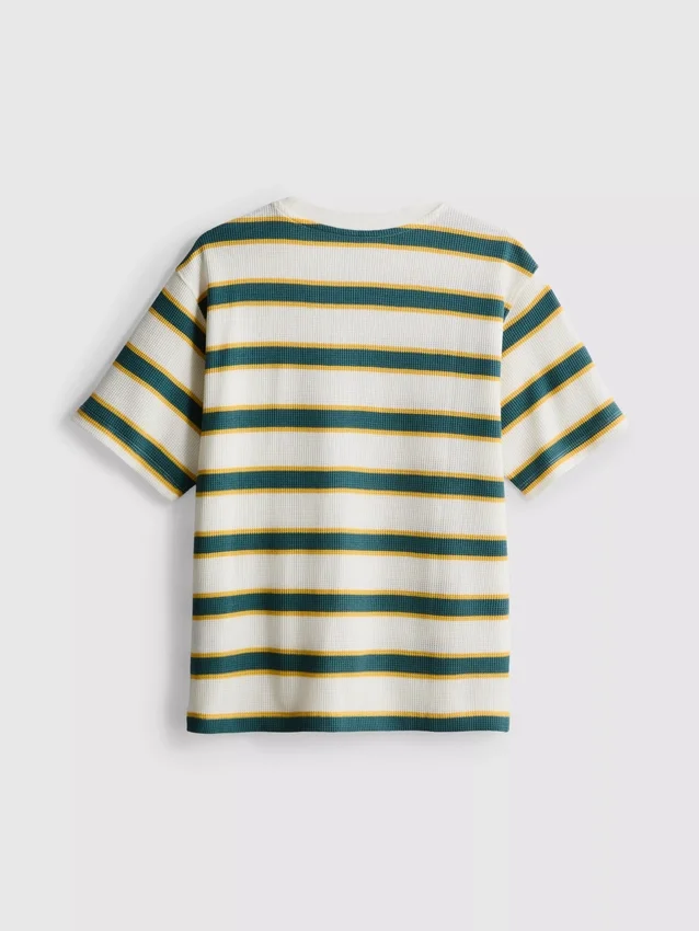 7–15 år | T-shirt med vaffelstruktur