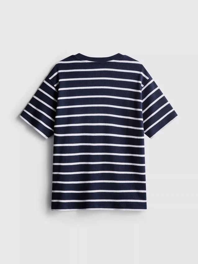 7–15 år | T-shirt med vaffelstruktur