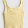 7–15 år | tanktop med kontrastsyninger