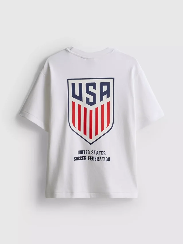 7–15 år | USA-fodbold-T-shirt