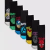 7-pak Marvel-ankelstrømper