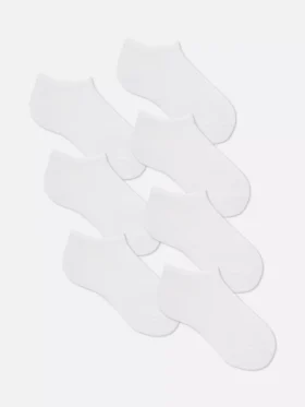 7-pak sneakerstrømper