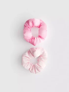9-pak jumbo satin-scrunchies til at sove med