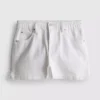 A-formede shorts i bomuldsdenim