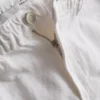 A-formede shorts i bomuldsdenim