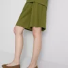 Afslappede bermuda-shorts med struktur