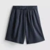 Afslappede bermuda-shorts med struktur