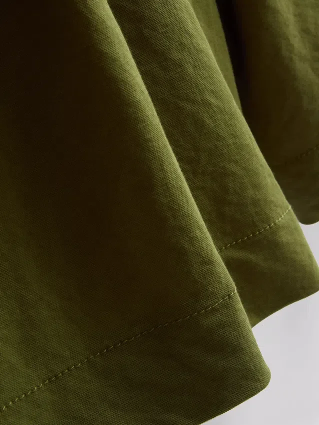 Afslappede bermuda-shorts med struktur
