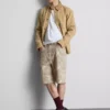 Afslappede denimshorts