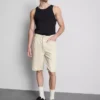 Afslappede denimshorts