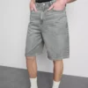 Afslappede denimshorts
