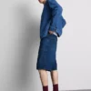 Afslappede denimshorts