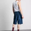 Afslappede denimshorts