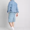 Afslappede denimshorts