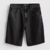 Afslappede denimshorts