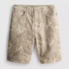 Afslappede denimshorts