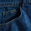 Afslappede denimshorts