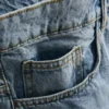 Afslappede denimshorts
