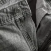 Afslappede denimshorts