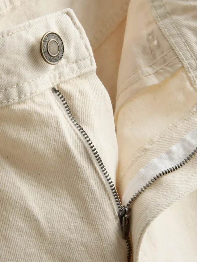 Afslappede denimshorts
