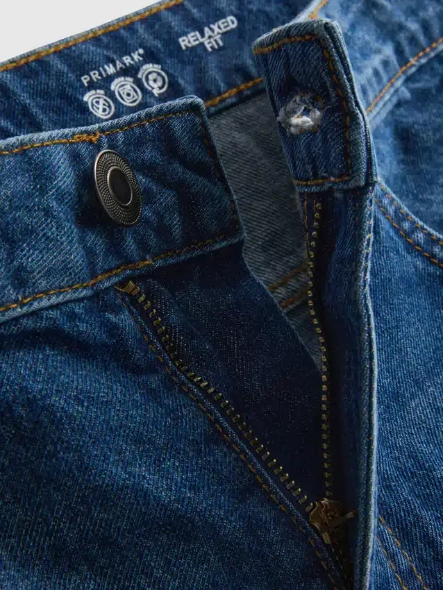 Afslappede denimshorts