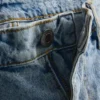 Afslappede denimshorts