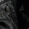 Afslappede denimshorts