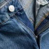 Afslappede jeans med lav talje og lige ben