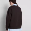 Afslappet sweatshirt i bomuldsblanding med print
