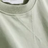 Afslappet T-shirt med højt bomuldsindhold