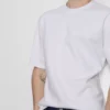 Afslappet T-shirt med korte ærmer