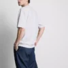 Afslappet T-shirt med korte ærmer