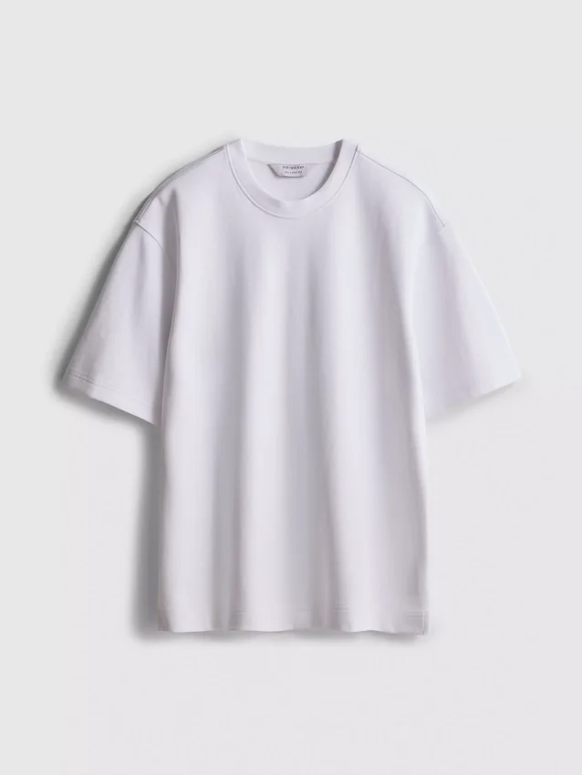 Afslappet T-shirt med korte ærmer