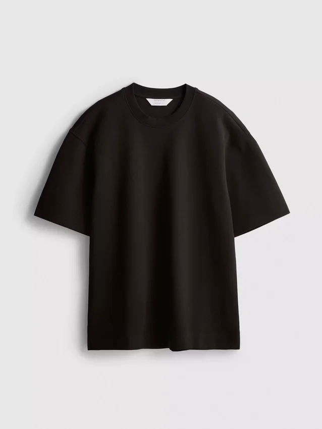 Afslappet T-shirt med korte ærmer