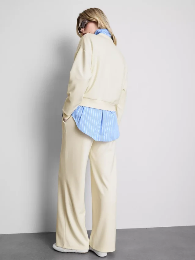 Aktiv sweatshirt med rund hals