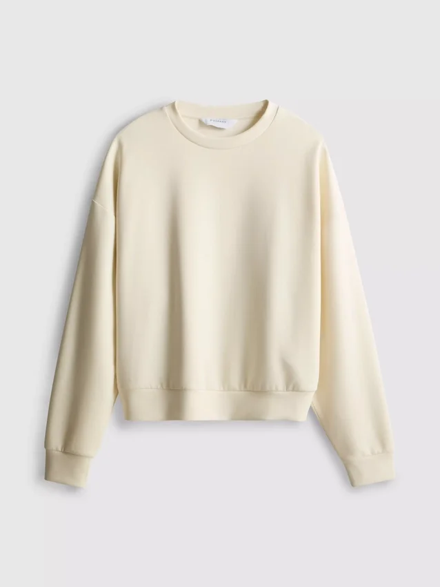 Aktiv sweatshirt med rund hals
