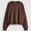 Aktiv sweatshirt med rund hals