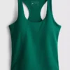 Aktiv tanktop med rund halsudskæring